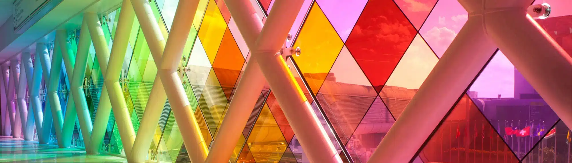 Surface Products Colored laminated glass